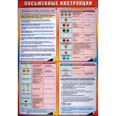 Письменные инструкции в соответствии с ДОПОГ 